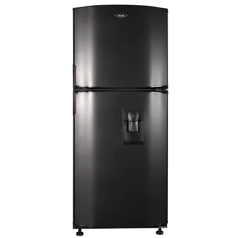 Nevera no frost de 243 litros manija integrada gris plomo Haceb
