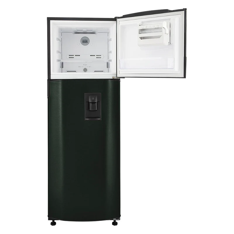 Nevera no frost de 311 litros inverter manija integrada negro esmeralda Haceb