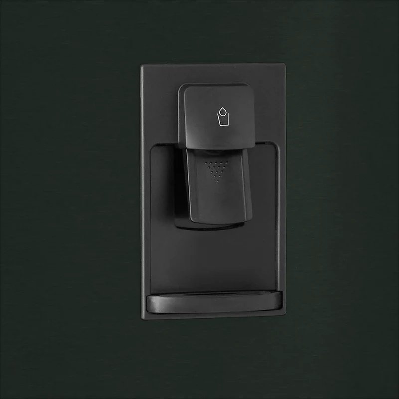 Nevera no frost de 311 litros inverter manija integrada negro esmeralda Haceb