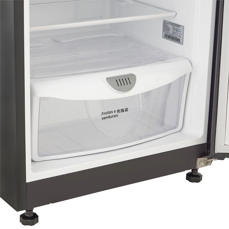 Nevera no frost de 311 litros inverter manija integrada negro esmeralda Haceb