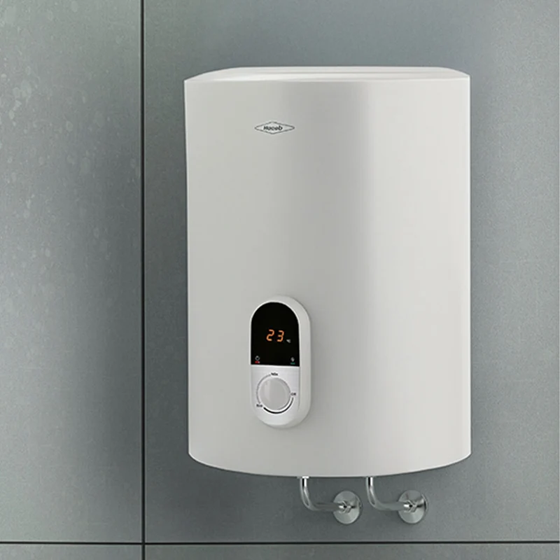 Calentador de acumulación eléctrico 32 litros u 8 galones 120 v blanco Haceb