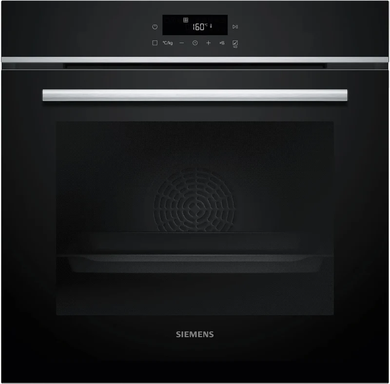 Siemens HB572AES4 Horno pirolítico 60 cm AirFry Cristal negro Clase A+