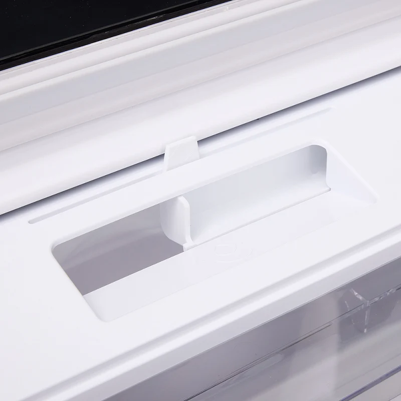 Nevera 311L No Frost con dispensador de agua, manija externa, color titanio, tecnología Inverter