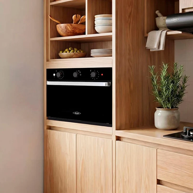 Horno eléctrico Haceb compacto 60-37 negro 220V
