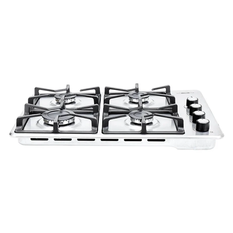 Estufa de empotrar inox 60x43cm a gas natural