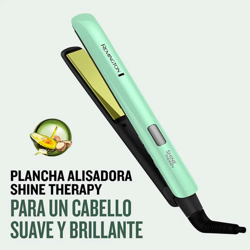 Plancha alisadora cabello control de temperatura ajustable Remington