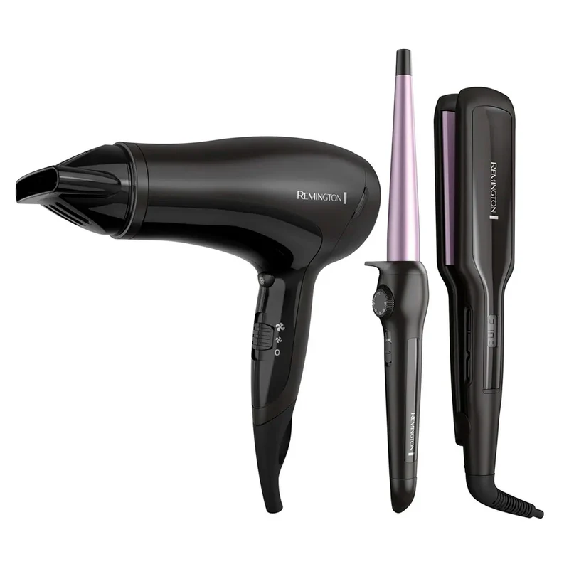 Combo cuidado capilar profesional kit completo de belleza Remington