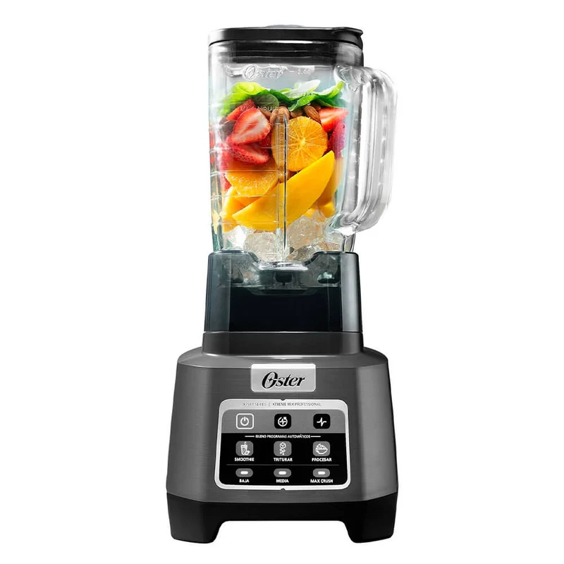 Licuadora profesional Xtreme Mix de 1500 W, tecnología de motor reversible, cuchilla de 10 aspas y 4 niveles.