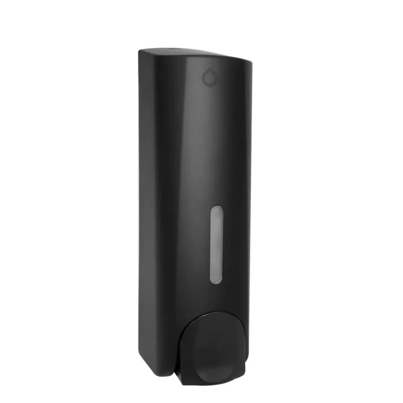 Dispensador de jabón ABS negro - capacidad 310 ml