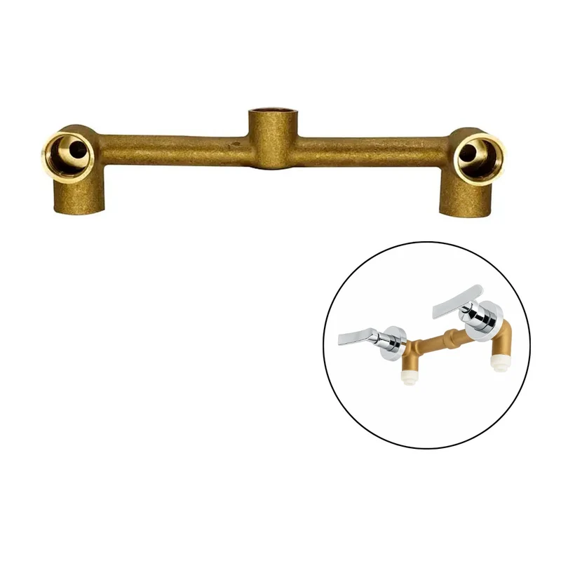 Cuerpo ducha 8 pulgadas bronce rosca npt 1/2 universal