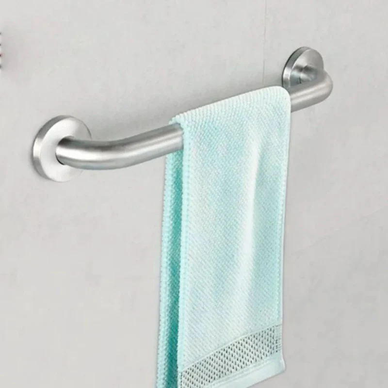 Barra apoyo ducha acero inoxidable 40 cm antideslizante