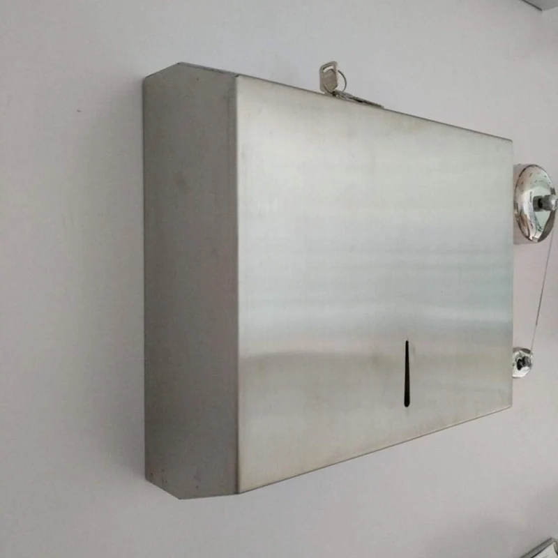 Dispensador de toallas de papel acero inoxidable