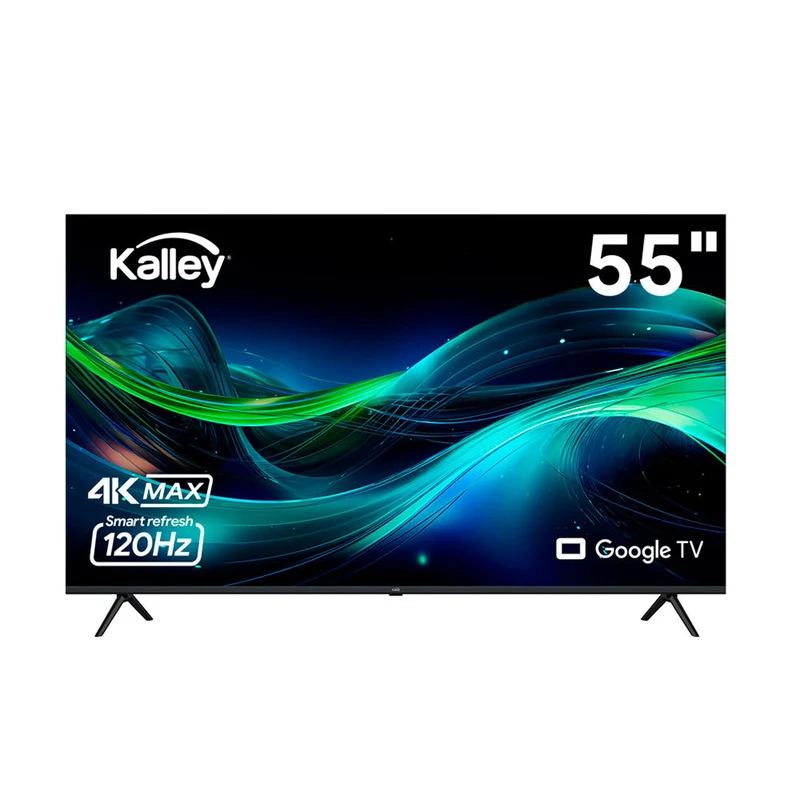 Televisor Kalley MAX LED de 55 pulgadas 4K ultra HD smart TV con google TV – modelo 55G315