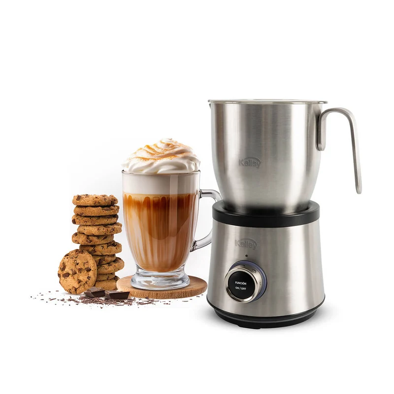 Chocolatera multifuncional 7 tazas plateada marca Kalley