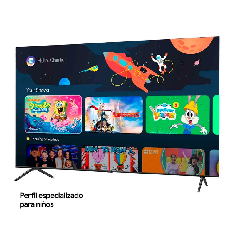 Televisor Kalley de 70" calidad QLED 4K Smart TV ideal para cine en casa