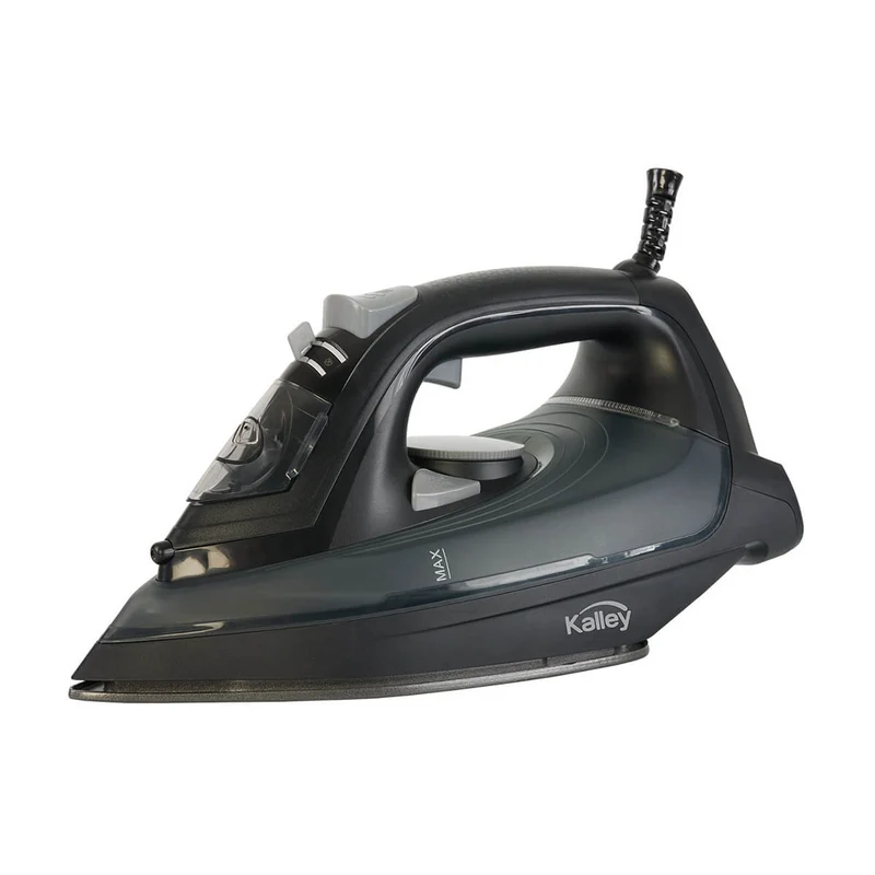Plancha de ropa a vapor negra marca Kalley