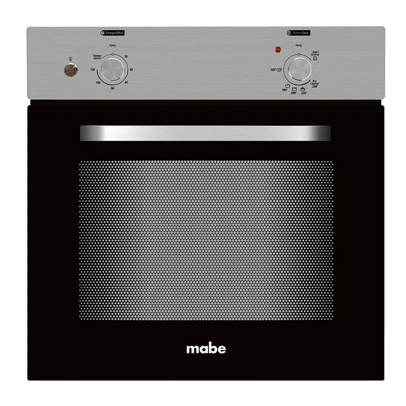 Horno a gas de 60 cm inoxidable 120 voltios con gratinador Mabe