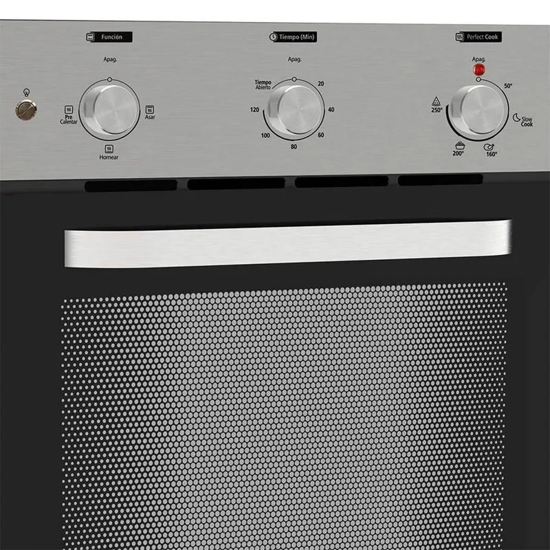 Horno eléctrico de 60 cm acero inoxidable 220 voltios con gratinador Mabe