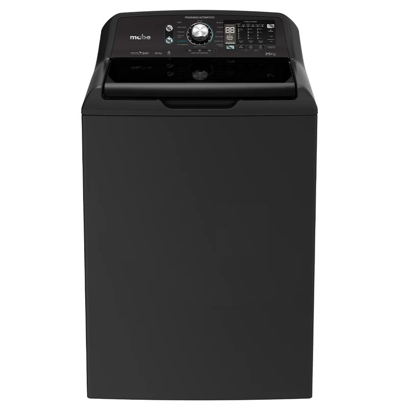 Lavadora automática 25 Kg con wifi diamond gray Mabe