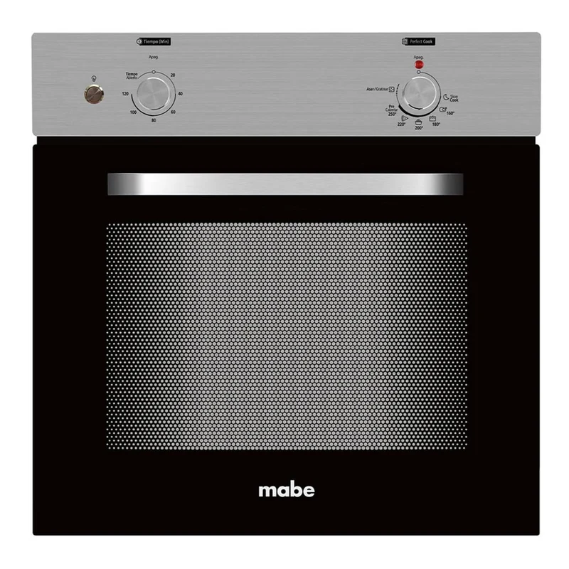 Horno eléctrico de 60 cm inoxidable 220 voltios con gratinador Mabe