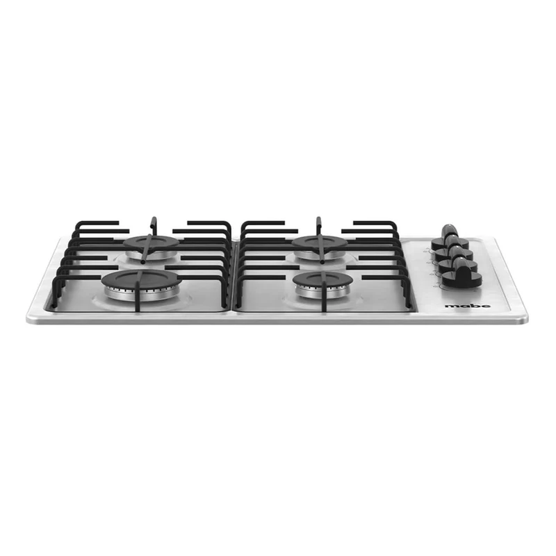 Estufa de empotrar acero Inoxidable 60X43 cm gas natural Mabe