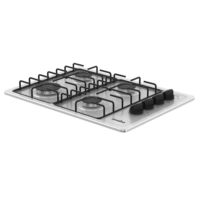 Estufa de empotrar acero Inoxidable 60X43 cm gas natural Mabe
