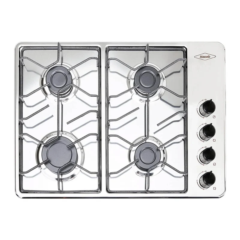 Estufa de empotrar Haceb inox 60x43 cm alambrón a gas natural