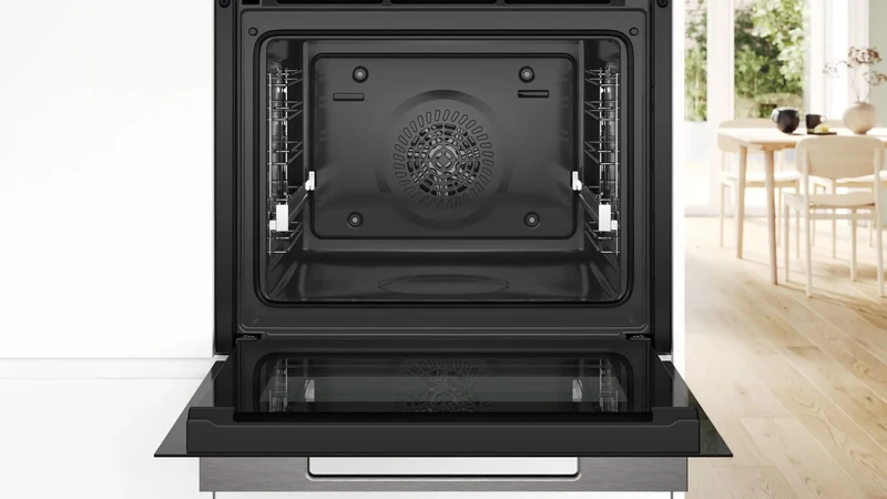 Horno Bosch HBG724AB1 Serie 8 Multifunción Cristal Negro Clase A+