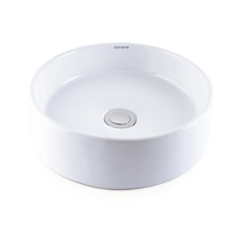 Lavamanos toscano blanco tipo vessel marca corona