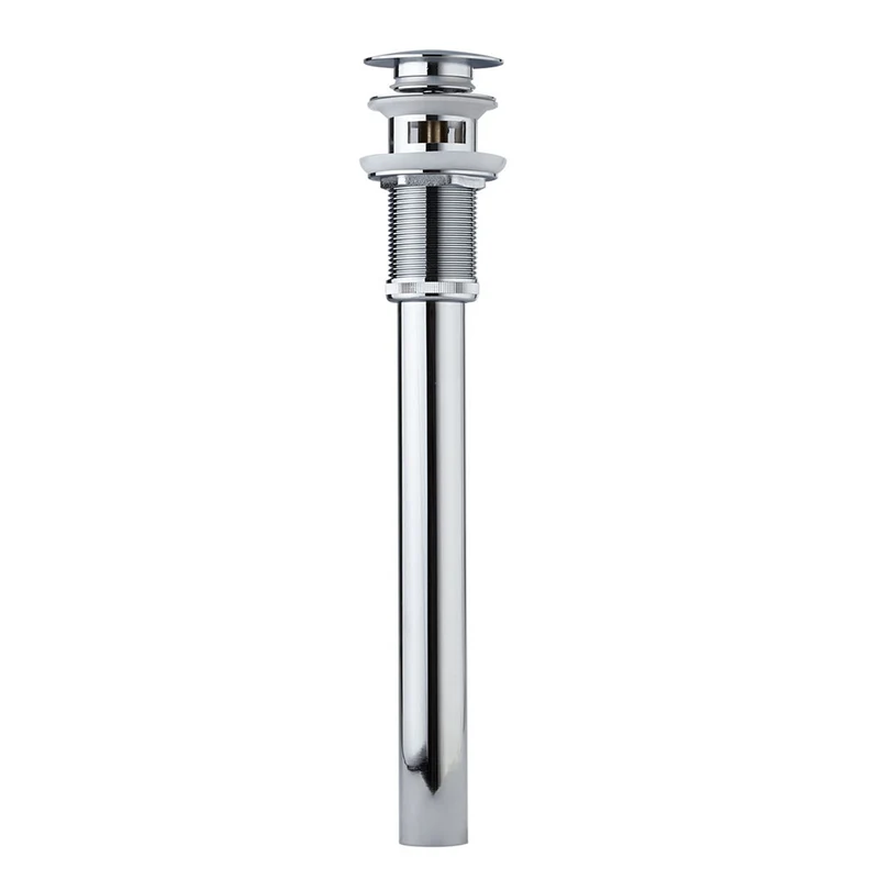 Desagüe Push Grival Metálico Con Rebose