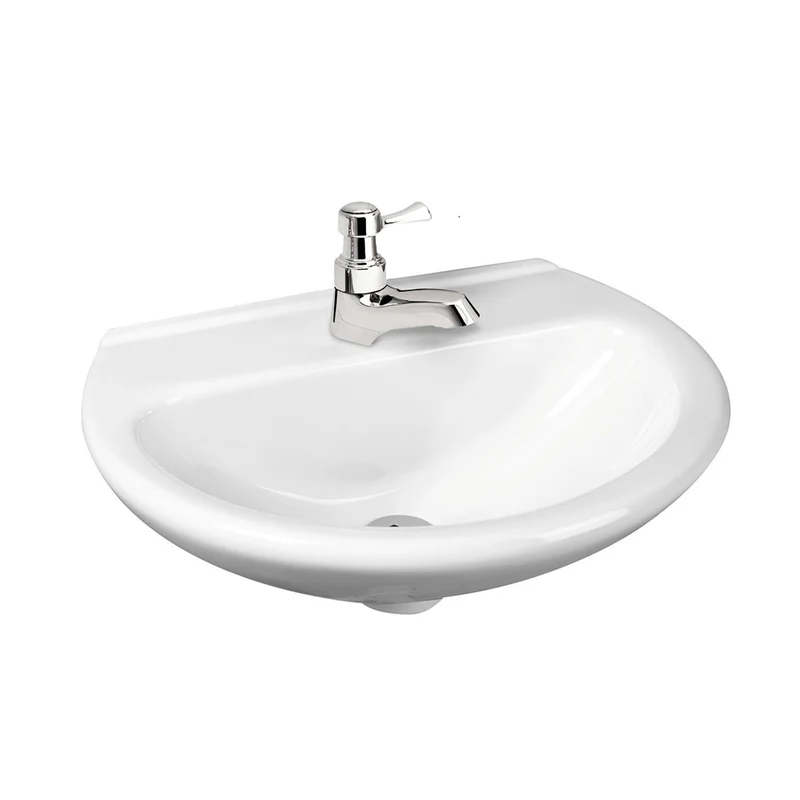 Combo laguna balta blanco: sanitario, lavamanos sin pedestal, grifería y accesorios marca corona