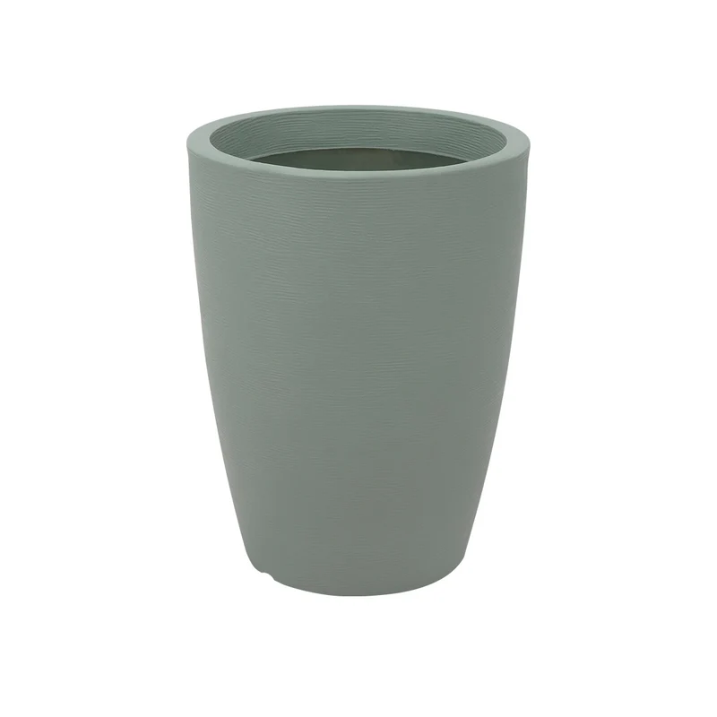 Maceta thai en polietileno verde salvia 67 cm Tramontina