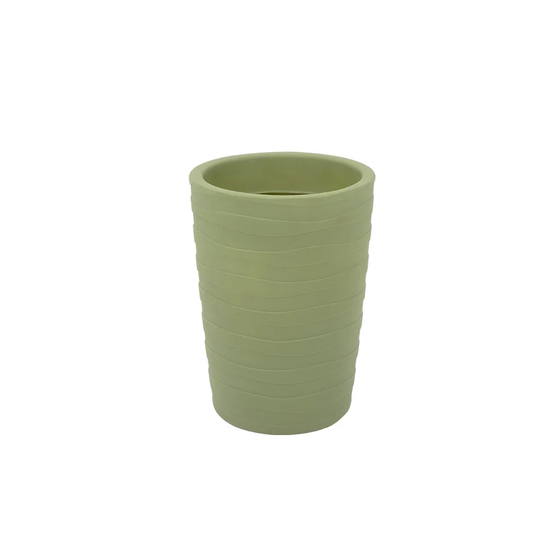 Maceta grego en polietileno verde oliva 50 cm Tramontina