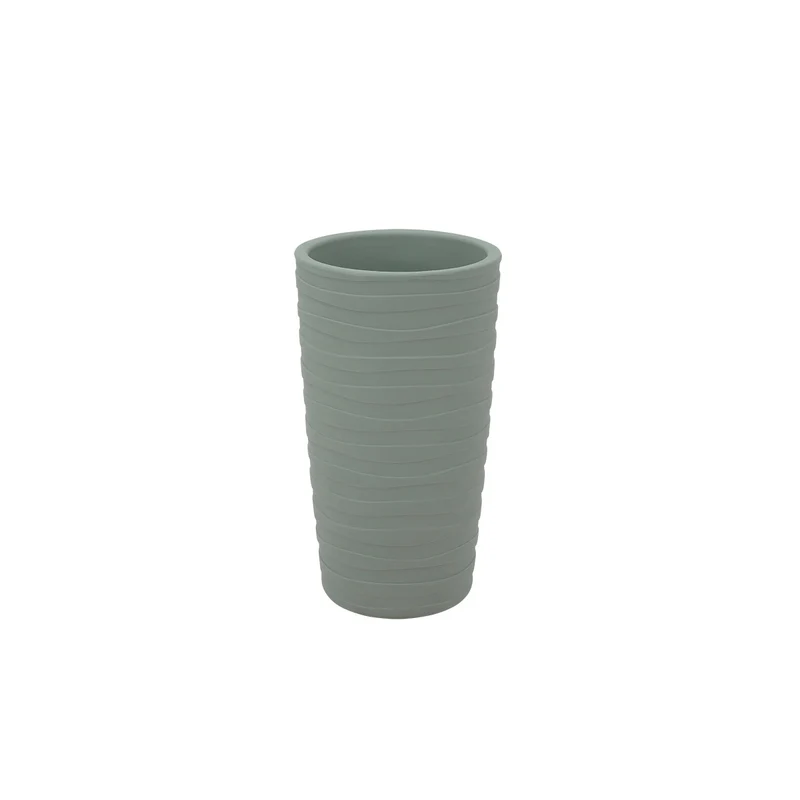 Maceta grego en polietileno verde salvia 65 cm Tramontina