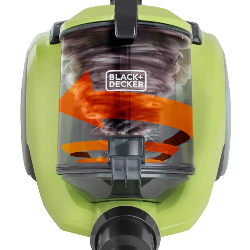 Aspiradora para el hogar 2.5l 2000w potente succión filtro lavable black+decker