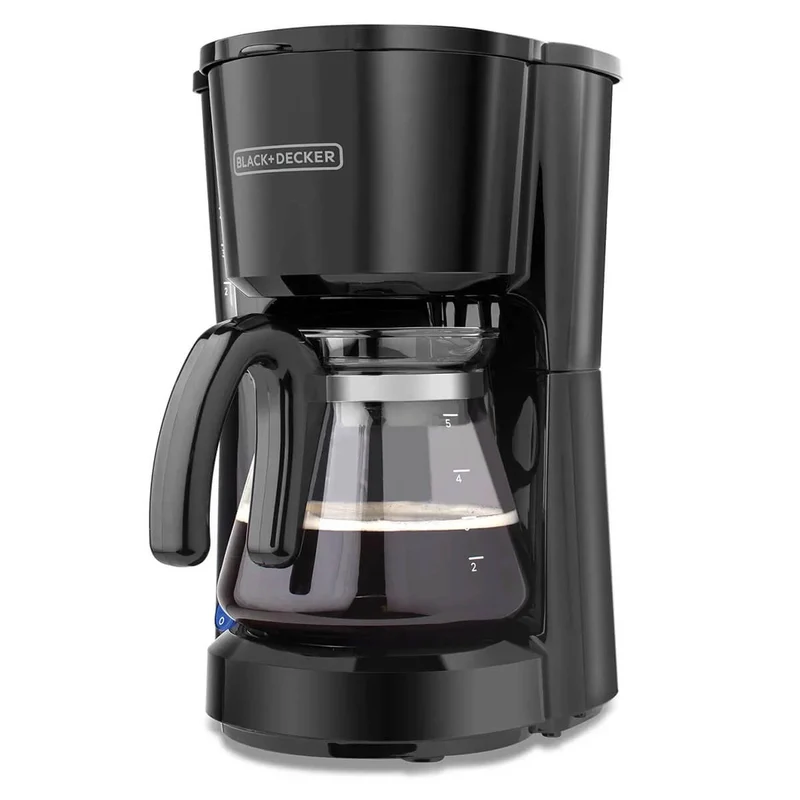 Cafetera de rinde 5 tazas, filtro permanente black+decker