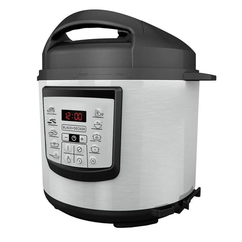 Olla eléctrica digital de 6 litros marca black+decker