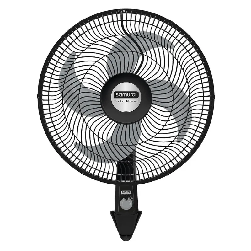 Ventilador de pared samurai 18 pulgadas negro marca samurai