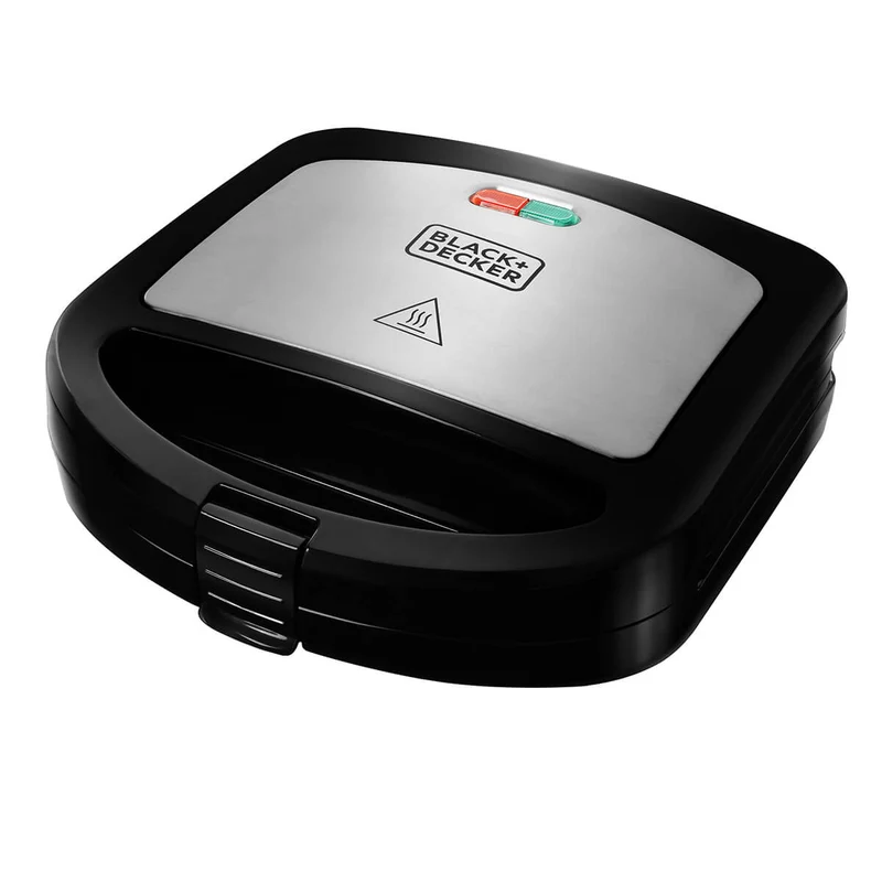Panini placas profundas para mas ingredientes black+decker