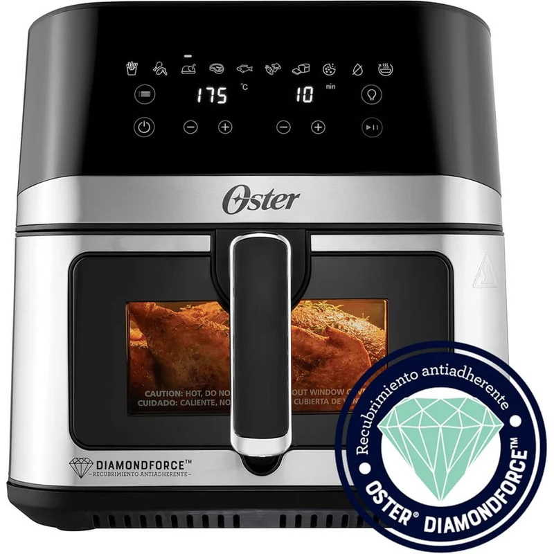Freidora de 7,5 l digital con recubrimiento DiamondForce.