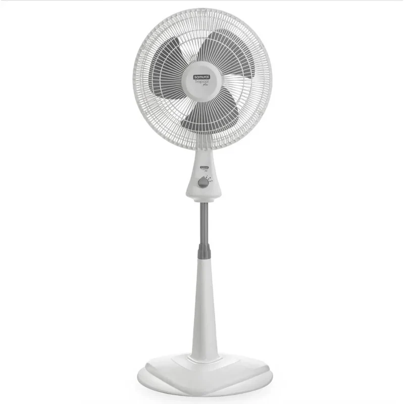 Ventilador de piso tropical plus 3 velocidades blanco marca samurai