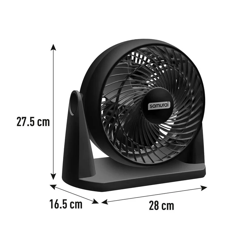 Ventilador portatil compact force 3 en 1 marca samurai