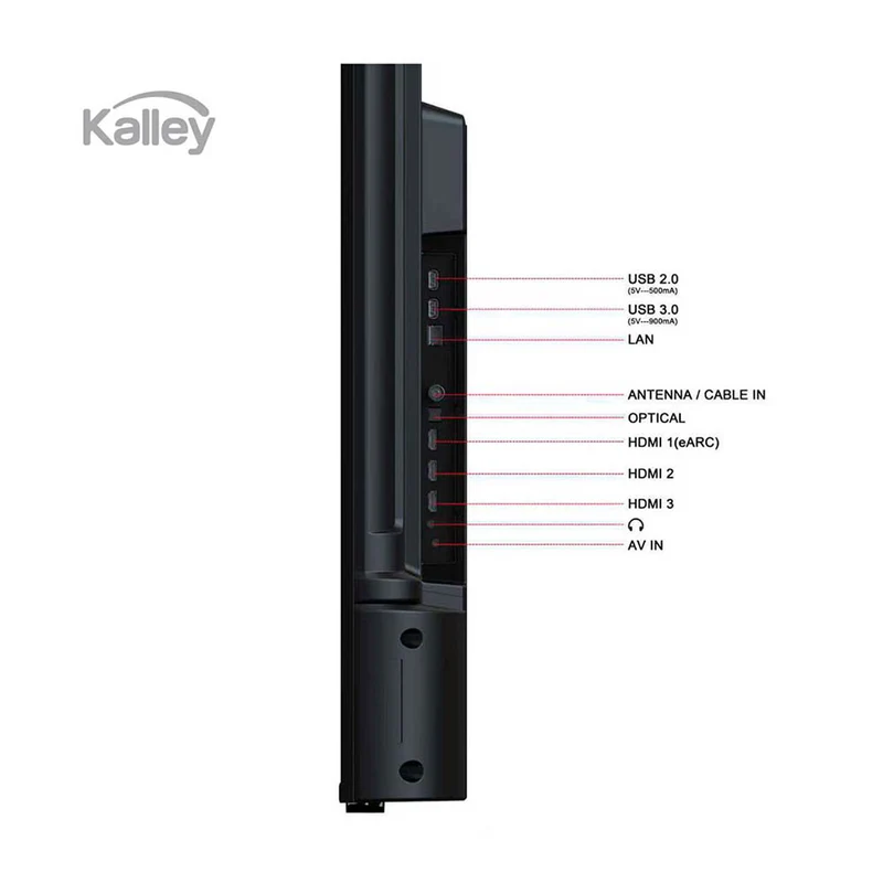 Televisor Kalley QLED de 85 pulgadas 4K ultra HD smart TV con google TV – modelo 85GQ405