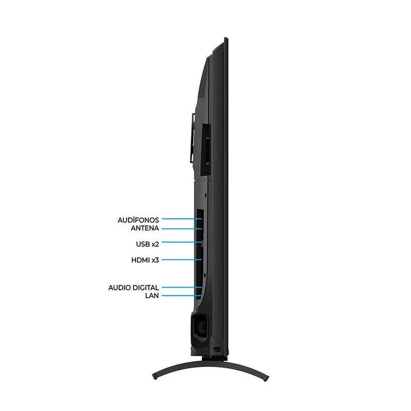 Televisor Kalley mini LED QLED gaming de 65 pulgadas 4K ultra HD smart TV con google TV – modelo 65GM405