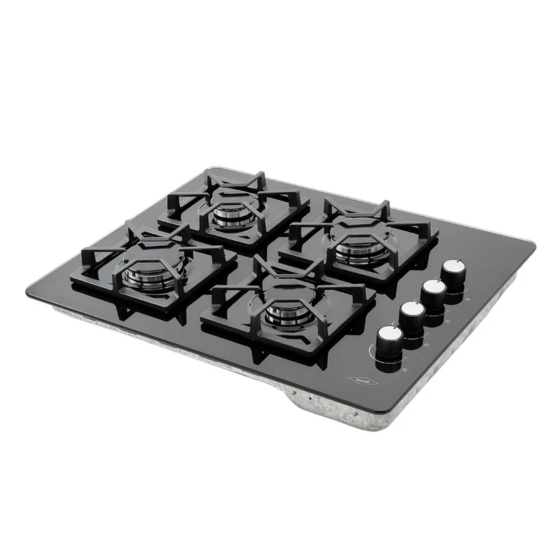 Estufa de empotrar tandoori cristal 66x54 cm gas natural Haceb