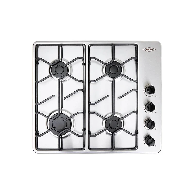 Estufa de empotrar 60x51 cm Platina a Gas Natural marca Haceb