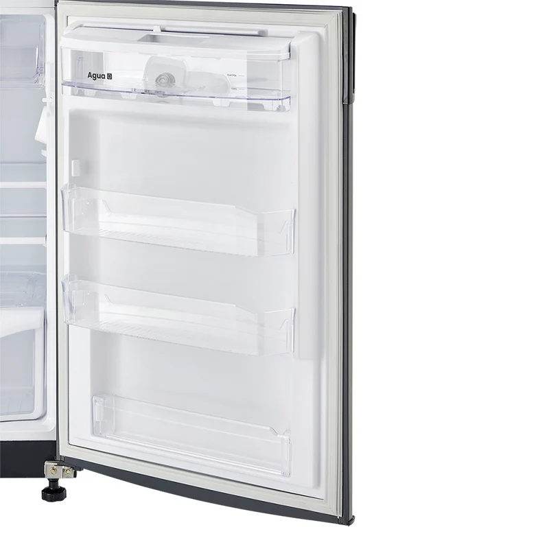 Nevera No Frost 243L con dispensador de agua y manija externa color negro cósmico Inverter