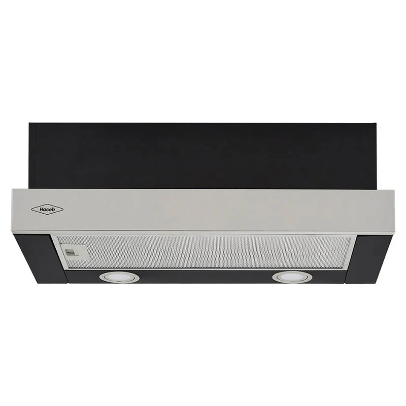 Campana retractil de 60 cm inoxidable con 3 velocidades