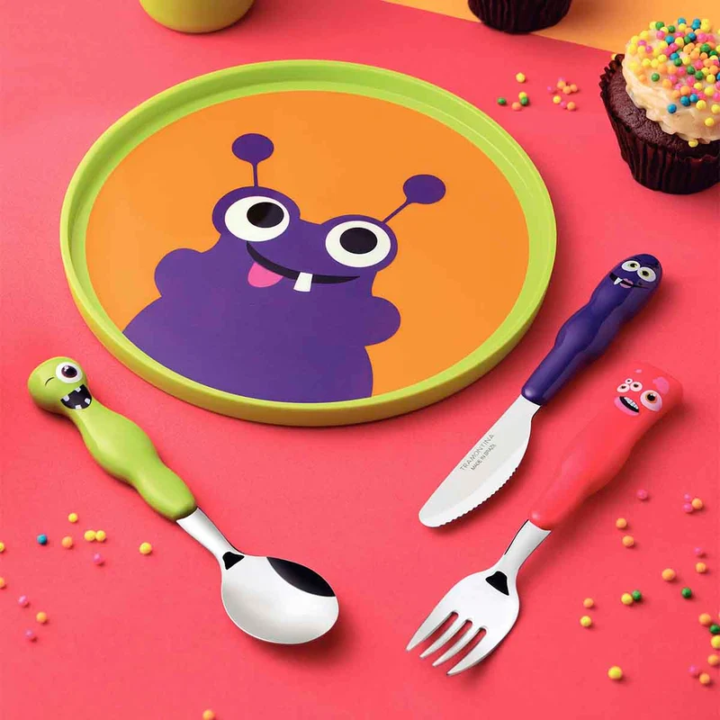 Juego infantil colorido lirous 5 piezas Tramontina