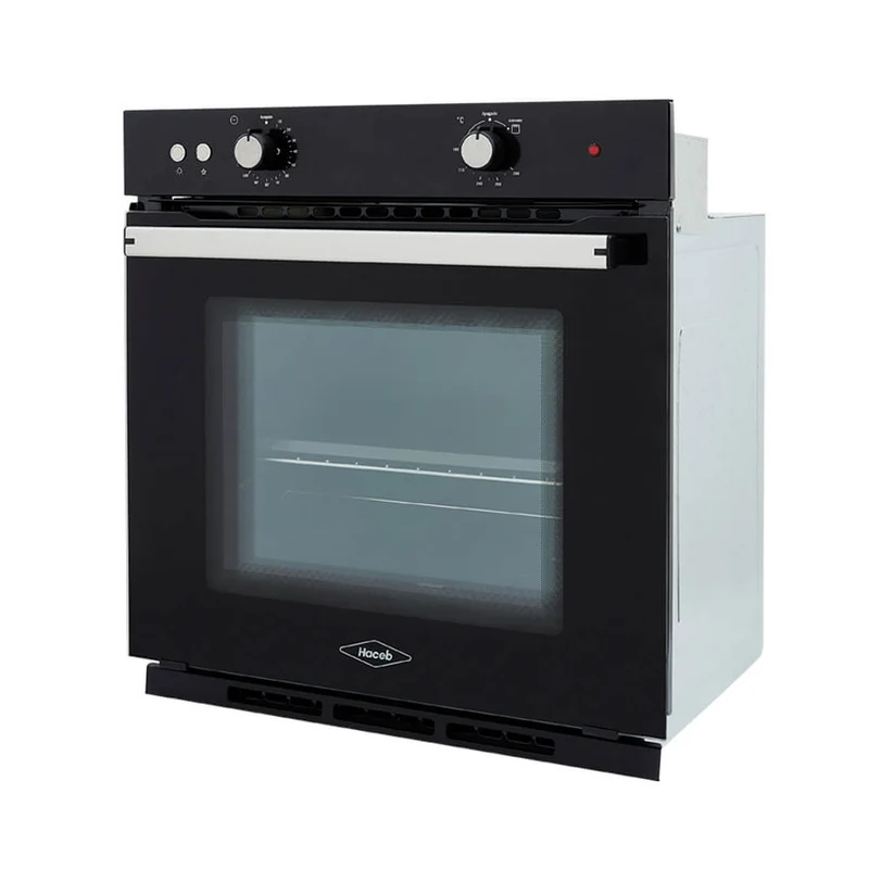 Horno mixto tofu de 60 cm negro a gas natural 120 voltios marca Haceb